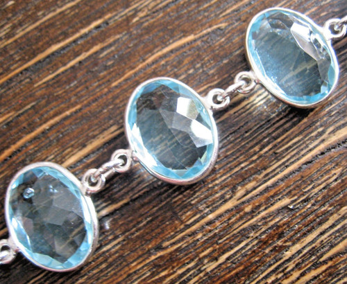 Zauberhaftes blautopas armband - zauberhaftes,