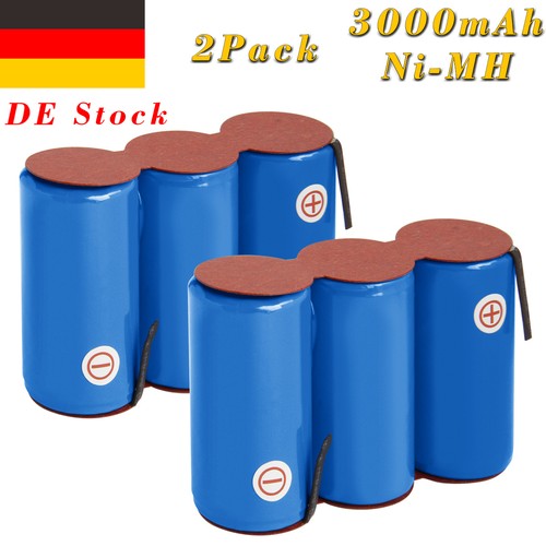 3000mah akku für - 2x, ni-mh