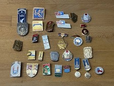 Der Orden Medaillen Konvolut DDR UDSSR Abzeichen Sammlung Set Nachlass Pins