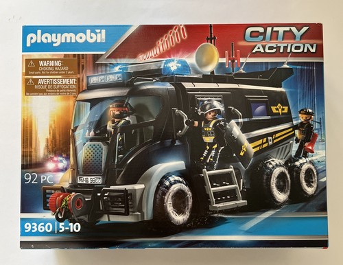 Playmobil 9360 sek truck - playmobil,