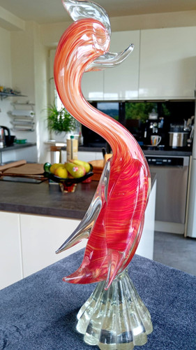 Große schwere glas statue - schwere,