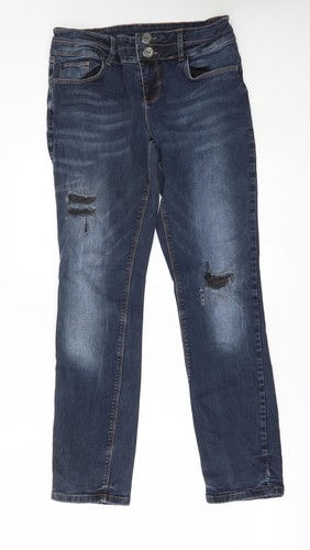 Street one damen jeans blau - street,