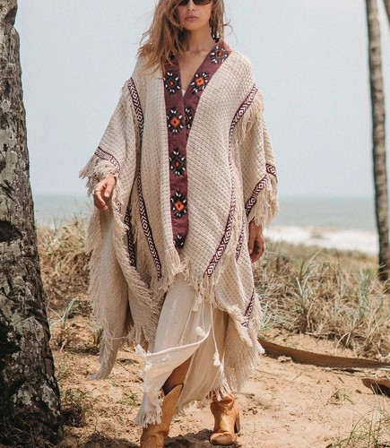 Boho poncho ethno - ethno, goa