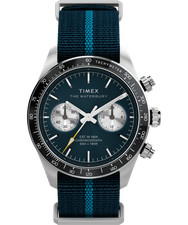 Timex Waterbury Heritage Blau