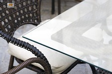 TISCHPLATTE SATINIERTES GLAS