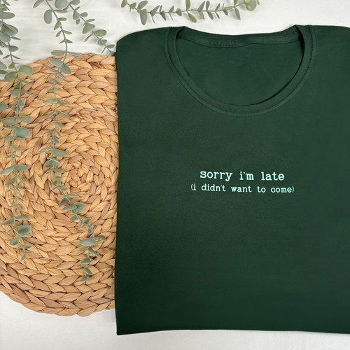 Damen spruch shirt sorry - damen,