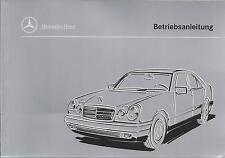 MERCEDES E-Klasse W 210 Betriebsanleitung 1995 Bedienungsanleitung Handbuch  BA