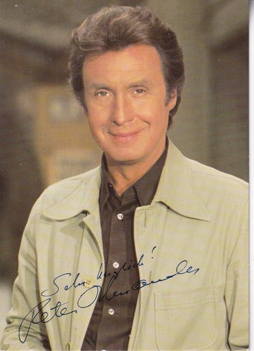 Autogrammkarte peter - -,