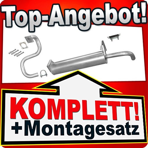 Auspuff für transporter - auspuff, t3