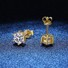 2 x 2 ct Diamant Echtschmuck