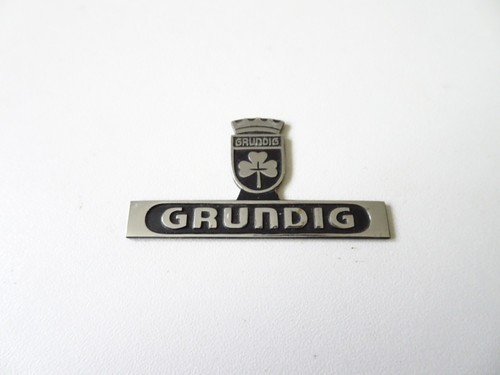 Grundig schild emblem - grundig,