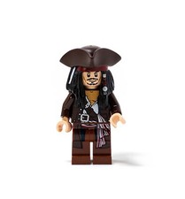 LEGO Fluch der Karibik Captain Jack Sparrow Figur LEGO Pirates of the Caribbean