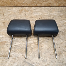 Bmw E30 Kopfstützen Satz Leder Blau Cabrio Original