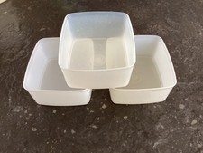 Tupperware Gefrierdosen 400 ml, Gefrierbehälter - Ohne Deckel -3 Stück
