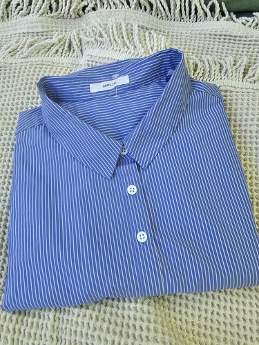 Bluse opus blau gestreift - blau, gr