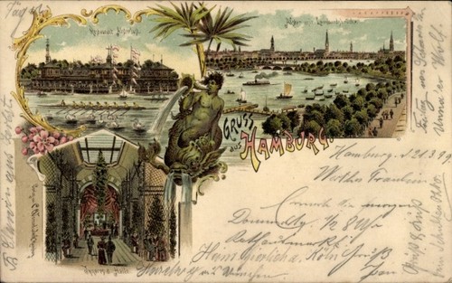 Litho hamburg mitte sankt - mitte,