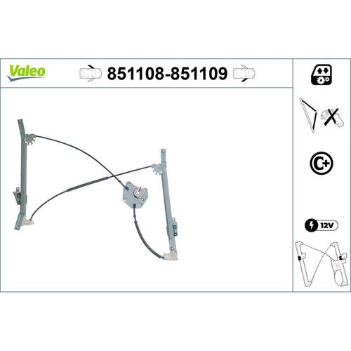 Fensterheber valeo 851108 für - fensterheber,