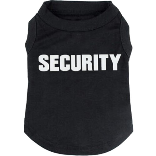 Hundeshirt security schwarz - hundeshirt, "security"