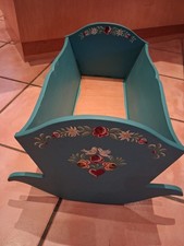 Puppenwiege puppenbett holz - puppenwiege,