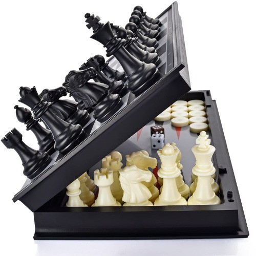 Schachspiel mit magnetfeld - mit, |