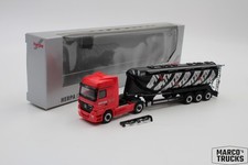 Herpa MB Actros MP2 LH V8 Milchsilo Auflieger LKW "Spitzer Elztal Dallau" 1