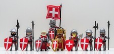 MALTESER RITTER VALETTA ROT SUPER SET A PLAYMOBIL zu Kreuzritter Crusader CUSTOM