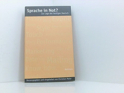 Sprache not zur - not?, des