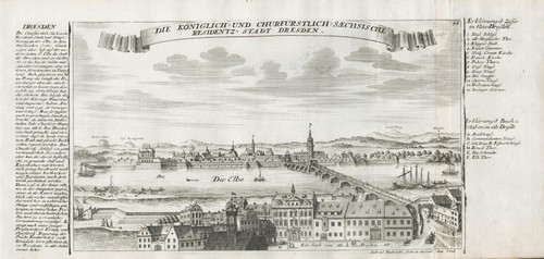 Dresden sachsen gesamtansicht - sachsen,