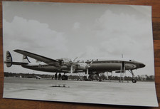 AK Lufthansa, Lockheed Super Constellation,D-ALER,Flughafen Hamburg