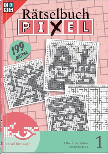 Pixel rätselbuch - pixel, 1