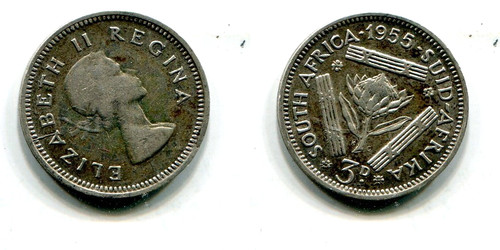 Pence südafrika 1955 - pence,