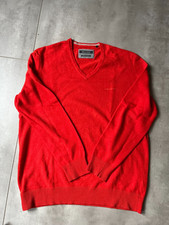 Marc O'Polo Herrenpullover in hummerrot, Gr. XL, superlight lambswool