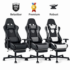 Gaming stuhl mit - stuhl, fußstütze