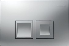 Geberit Delta35 Betätigungsplatte 2-Mengen-Spülung mattverchromt 115.135.46.5