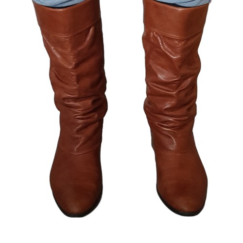 Echt leder stiefel - echt,