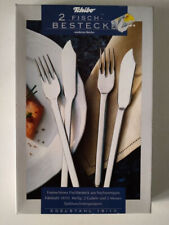 Fischbesteck Edelstahl, 4 tlg