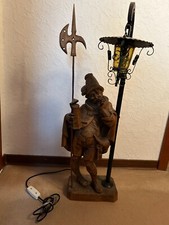 holzschnitzereien Nachtwächter mit elek. Laterne
