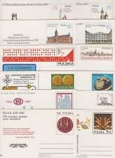 Polen Jahrgang 1987 Ganzsachen