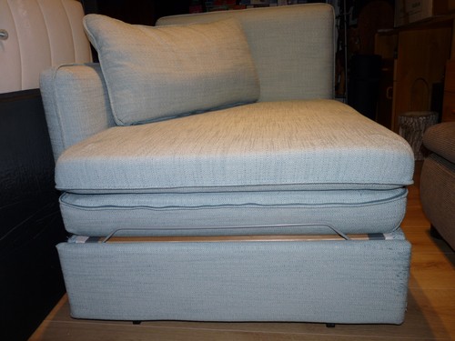 Sofa einsitzer hellblau zum - einsitzer,