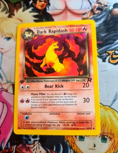 Edition pokemon card dark - edition,