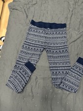 Norweger leggins blau m - leggins, gr