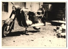 Fotografie Jawa Motorrad auf