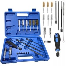 Injektoren Schacht Einspritzdüsen Dichtsitz Injektor 19tlg Werkzeug DE Reiniger