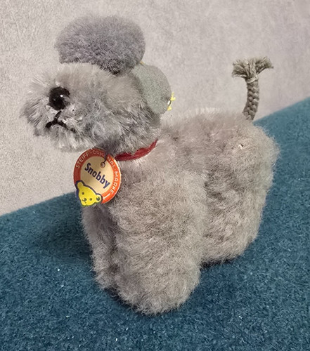 Steiff hund pudel snobby - hund,