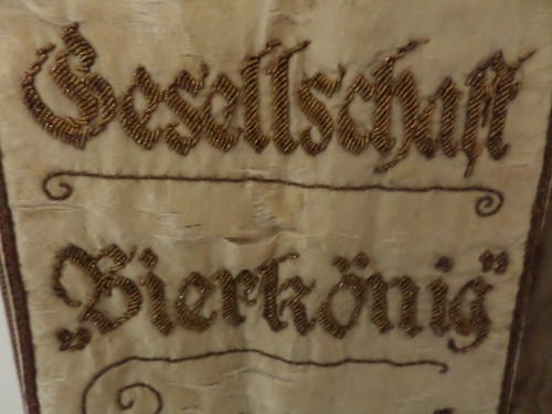 Original banner handgestickt - original,