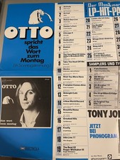 Otto Waalkes / Vicky Leandros / Pink Floyd Chart-Plakat 40 x 60 cm „Musikmarkt“