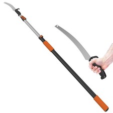 Teleskopstange 1,5-6m | Hochentaster für hohe Äste | stabile Verriegelung