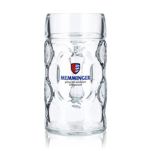 Memminger bier glas krug - bier, 1l