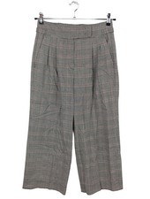 WINDSOR Wollhose Damen Hose Gr. DE 34 hellgrau Casual-Look