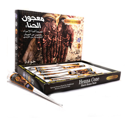 Black henna kegel 12er - 12er, set